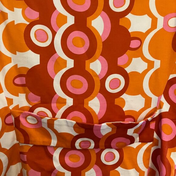 Orange Groovy MOD Coat - Picture 4 of 11